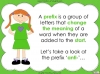 The Prefix 'anti-' - Year 3 and 4 Teaching Resources (slide 4/23)
